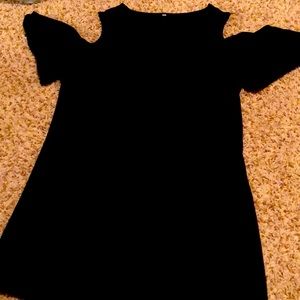 Cold shoulder dress